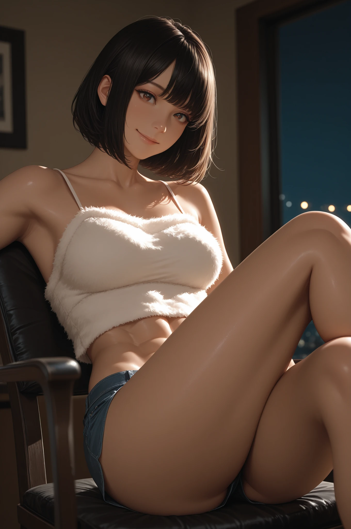 ???? girl vestindo jeans, sLo,