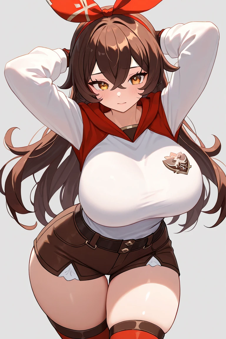 Genshin Amber Impact, Curvy, muito gordo, (quadris largos:1.3), coxas enormes, grossas e macias, SSBBW, muito gordo flabby arms, realistic lighting, High detail, Qualidade HD, Rosto detalhado, sombreamento realista, rolos de gordura, massive size, gigantescos enormes seios transbordando de gordura, massive cleavage, Peso pesado, plussize, everything is fat, textura macia, olhos grandes bonitos, semi-realista, Dynamic angle, pattern clothes