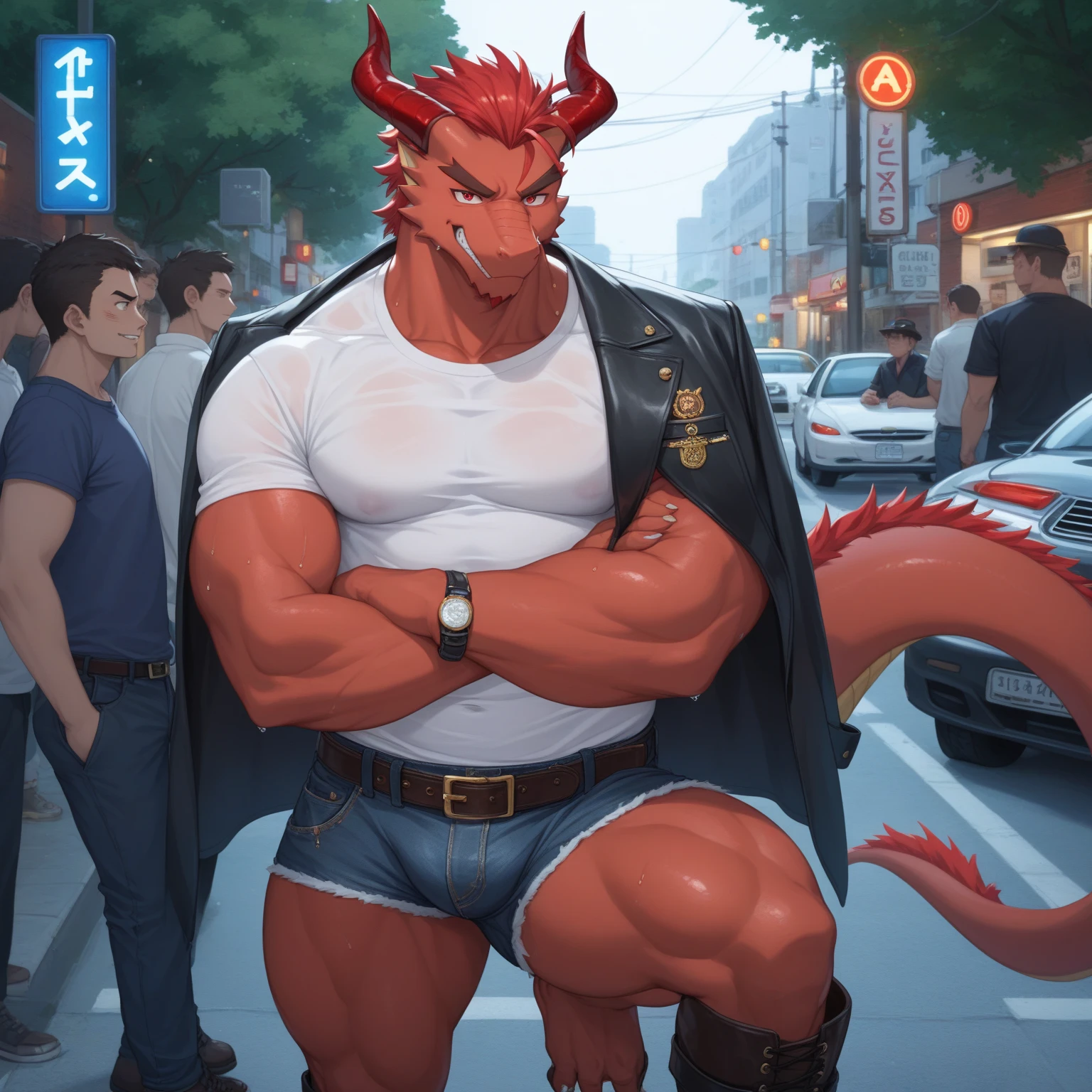 (best quality, masterpiece, , high quality, ultra detailed, extremely detailed CG, beautiful face, beautiful eyes, beautiful hair), solo, (1girl:black eyes, (((red hair , black inner, Hair Flaps, twin drills)))), (((((doctor, collar))))), (((((extremely awesome detailed deep-silky-healthy-lackwarm-foundational-baby face))))), , , skindantation, hiqcgbody,(gleaming skin), (outdoors, alley:1.2), masterpiece,best quality,(size difference:1.4),(huge male necromancer,(monster:1.3),vampire standing:1.3), meatshield style and (1girl) and (monster ), motion lines,(suspension,reverse suspended congress),(absurd stomach bulge), collar, chain,, , tears, pointy breasts, ,large insertion,teeth, bound, ,rolling eyes, ,,navel, tongue, open mouth, crying with eyes open, , , tongue out, , (legs up),restrained, ,, cuffs, , black collar,veins,arms up, (eerie atmosphere, horror theme), suspenders, (extremely awesom e detailed and ribbon:1.3),(extremely awesome detailed deep-silky-healthy-lackwarm-foundational-soft-skin:1.1), (extremely awesome detailed gleaming skin), (extremely awesome detailed pretty face, extremely awesome detailed eyes, extremely awesome detailed shiny hair:1.2), (embarrassed, closed mouth:1.4), extremely awesome detailed dynamic lighting, extremely awesome detailed caustic, extremely awesome detailed deep shadows,(best quality, highres, absurdres, extremely awesome detailed CG unity 8K HDR wallpaper, perfect :1.1),(extremely awesome detailed realistic, extremely awesome detailed 3d:1.0)