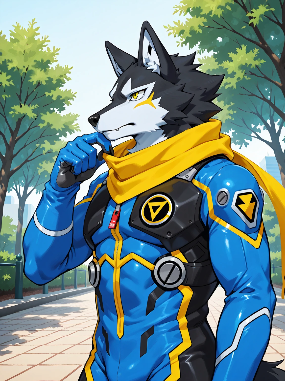 ((A young boy))，(Youthful feeling)，One-piece mountaineering suit，Slender figure,Healthy limbs，Goggles，Fingerless gloves，Cotton socks，Short sleeve，stand up，happy，Rabbit ears，Rabbit Tail，hood