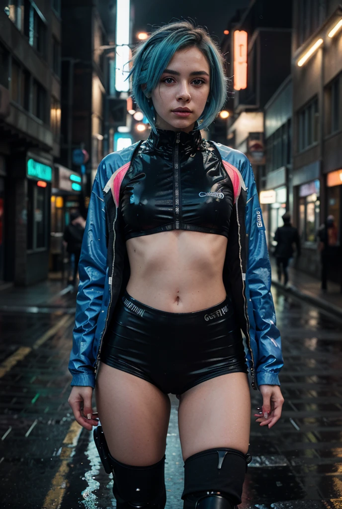 23 year old woman, beautiful woman, cute smile, light blue hair, long braided hair, fully clothed, all black full outfit, all black Balenciaga brand, Gucci, LV fashion, high end fashion, Milan fashion week, fashion week, cat-walk, hyper realistic, highest quality, ultra realistic, extremely detailed, hd, HDR, hyper detailed, professional photoshoot, cinematic, ultra detailed, beautiful body, visually rich, concept art, luminous, intricate details, subtle colors, extremely detailed, ultra sharp focus, light particles, attention to detail, grandeur and awe, stunning visual masterpiece, double exposure, 32k, photorealistic, strong outlines, cinematographic scene, highest quality