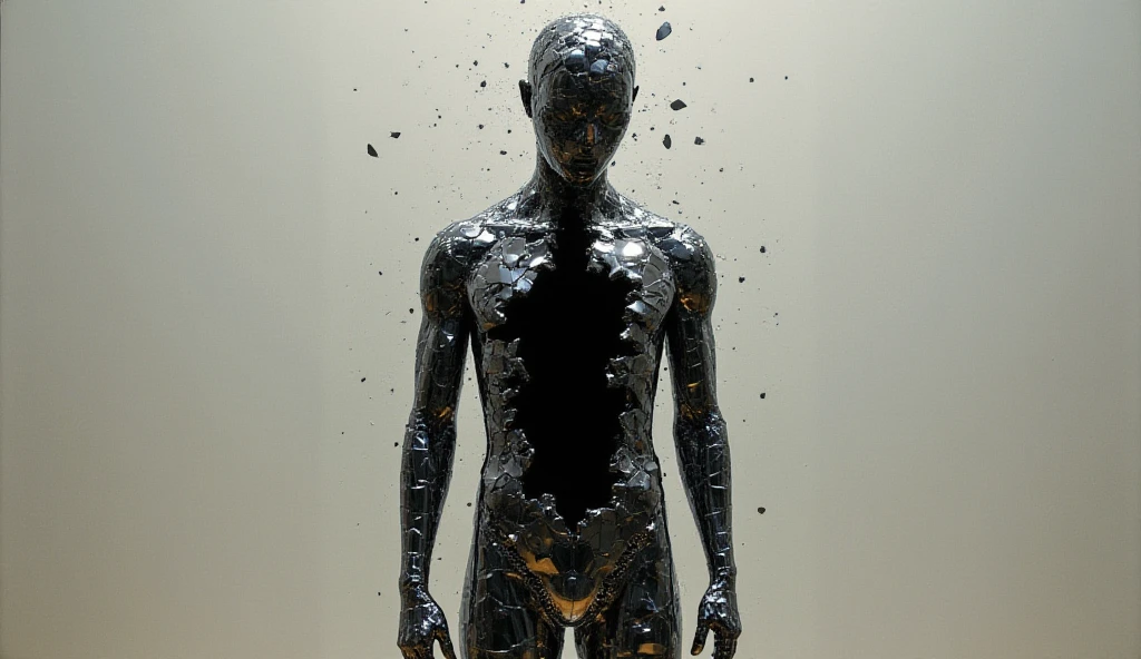 [human doing pushups : blob vaguely shaped like a human : 20] rising from a puddle of liquid mercury, extremely shiny, smooth surface texture, polished surface, reflective, 45 degrees angle from the front, tesselation ral-chrome, Photorealistic, Hyperrealistic, Hyperdetailed, analog style, detailed skin, matte skin, soft lighting, subsurface scattering, realistic, heavy shadow, masterpiece, best quality, ultra realistic, 8k, golden ratio, Intricate, High Detail, film photography, soft focus