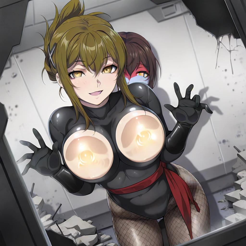 ,1 ,full body,gag, into mouth,,gigantic breasts,on back,arms up,legs up,legs spread,straddling,short hair,light golden hair,black blindfold,embarrassed,blush,bontage,,restrained,many tentacles covered completely her body and arms,gigantic , on face, in mouth, on breasts,many tentacles hold down her body and arms on the ground,many tentacles are cutting into her breasts,many tentacles bound her arms and legs,dutch angle,close to viewer,in tentacles pit