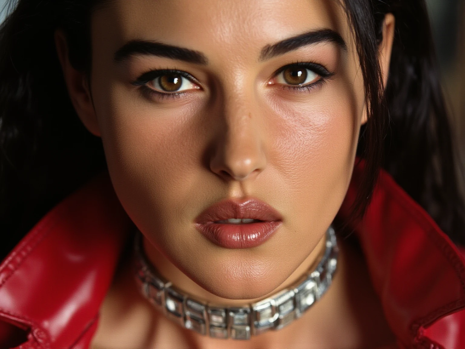 (Numerous award-winning masterpieces, with incredible details), ((Extremely beautifull face)), (extremely detailed realistic face features), (beutiful purple grey eyes), ((finely detailed true circle Symmetrical purple grey eyes)), (She has a meloncholic face), (A majestic sight), long braided pink hair that faids to green colored, (: 1.8), anatomic, small wraist with big , realistic skin texture, realistic , pale skin, perfect body