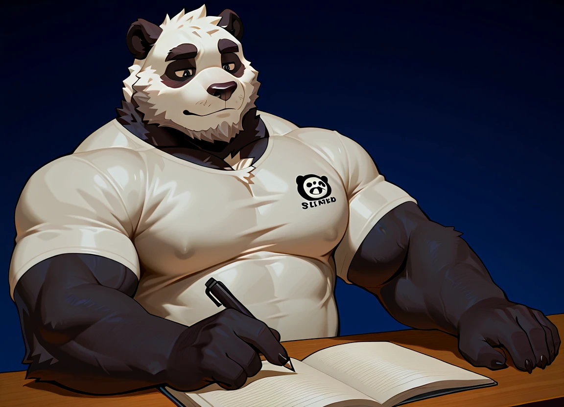 masterpiece, best quality, 8k resolution, Very detailed, hairy，(((Polar Bear))，(((Mature)))，(((Middle-aged and elderly people))),(((Strong)))，(((White hair all over body)))，portrait，(((White hair)))，(((Blindfold)))，(((Room)))，For the audience，(((Black tight rubber suit)))，Highest quality scenes，solitary，solitary，(((whole body)))，(((Sweating)))，(((sit on the chair)))，(((In front of the window)))，((()))，((Fat-wrapped muscles))，(((shameful)))，((blush))，(((Round Face)))，(((Solitary)))，((collar))，(((Strong body)))，(((Bulging ))),(((Sticking out )))，