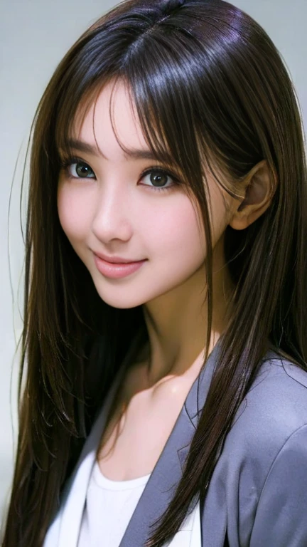 Ultra High Definition,excellent image quality,Rich Colors,8k,32k,Lifelike Images,realistic,photorealistic,masterpiece,ultra-detailed,Deep Contrast,High Fidelity,True-to-Life Colors,Optimal Performance,Top-Notch,Authentic,Close-to-reality,Charming,cute,Angelic,japanese girl,Long straight hair,Selfie view,Upward glanc.