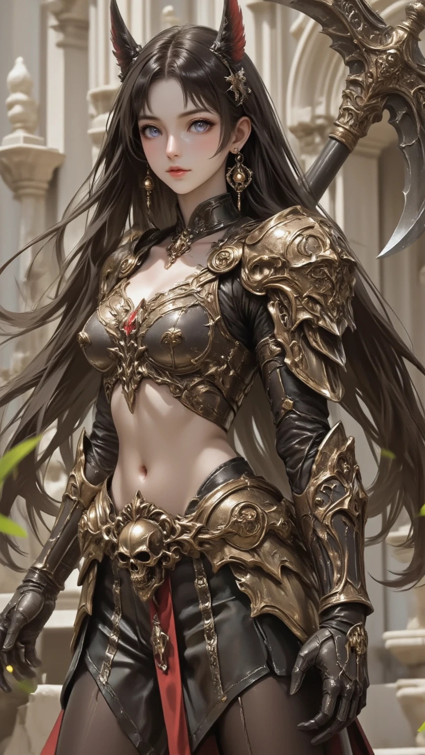 young persian teen girl, ancient persian warrior, wielding an arabic sword, evil look,,combat stance, facepaint, bodypaint, sexi, small breasts, ancient persian battle dress and armor, desert in background, highly detailed, vibrant appearance, creative behavior, extremly detailed, imaginative, sensual, spontaneous, highest quality, skin texture, intricate details, (cinematic lighting), RAW photo, 8k, masterpiece,best quality,ultra-detailed,very detailed illustrations,extremely detailed,intricate details,highres,super complex details,extremely detailed 8k cg wallpaper,