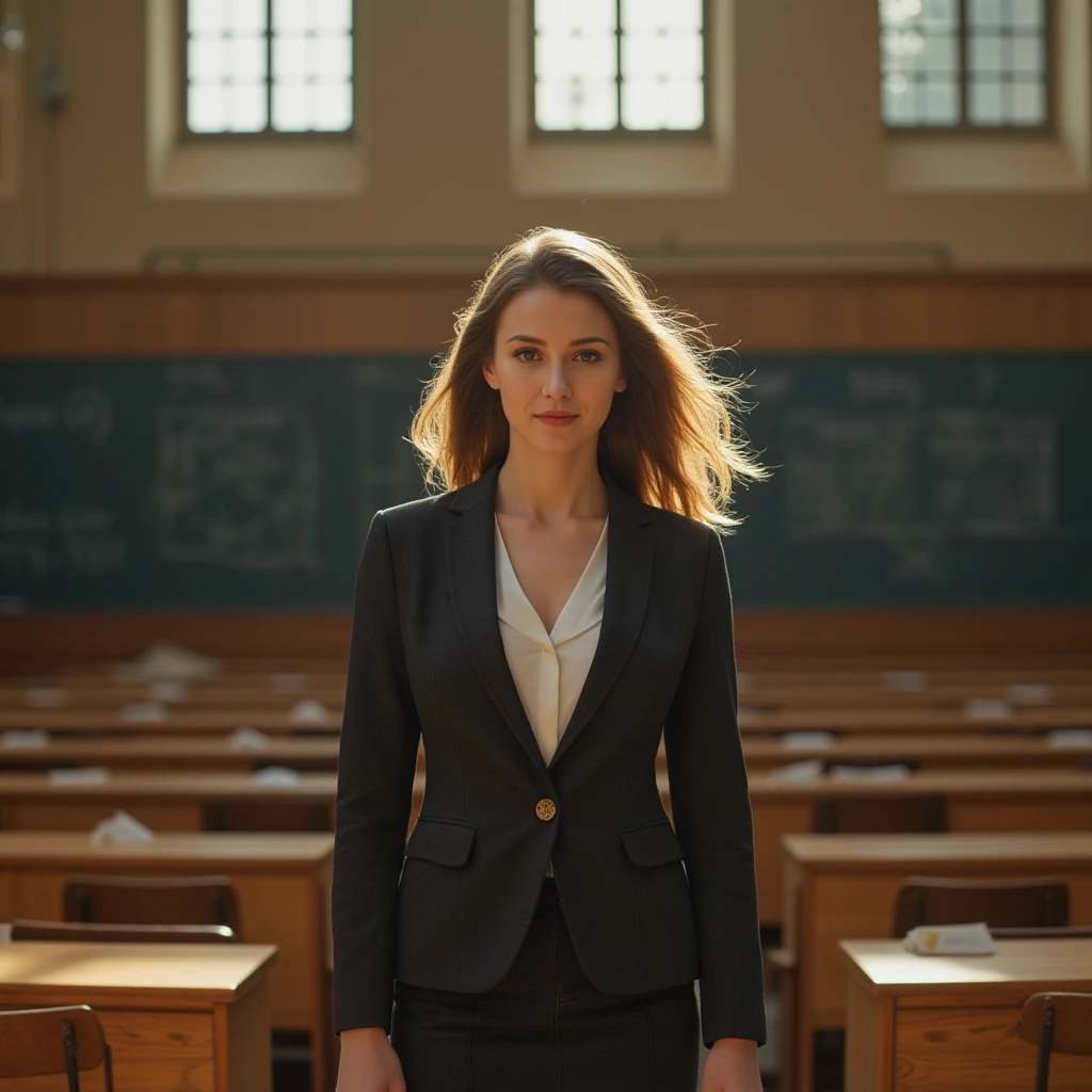 (masutepiece,High quality,16k:1.1),(depth of fields:1.3) ,((front body:1.35)), Ukrainian ,Woman, blonde,makeup,((business suit, black vertical striped pencil skirt )), , thicc,(arms crossed:1.5) (wetting herself:1.5), (desperation:1.75),standing ,necktie peeing self, wetting her clothes