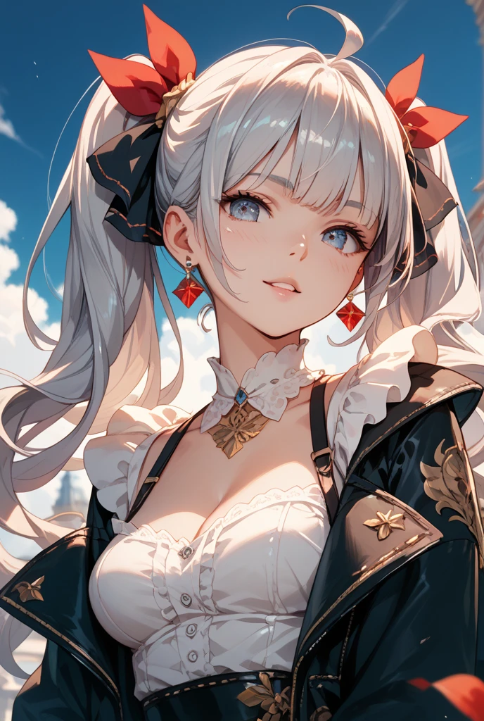 a very pretty girl 