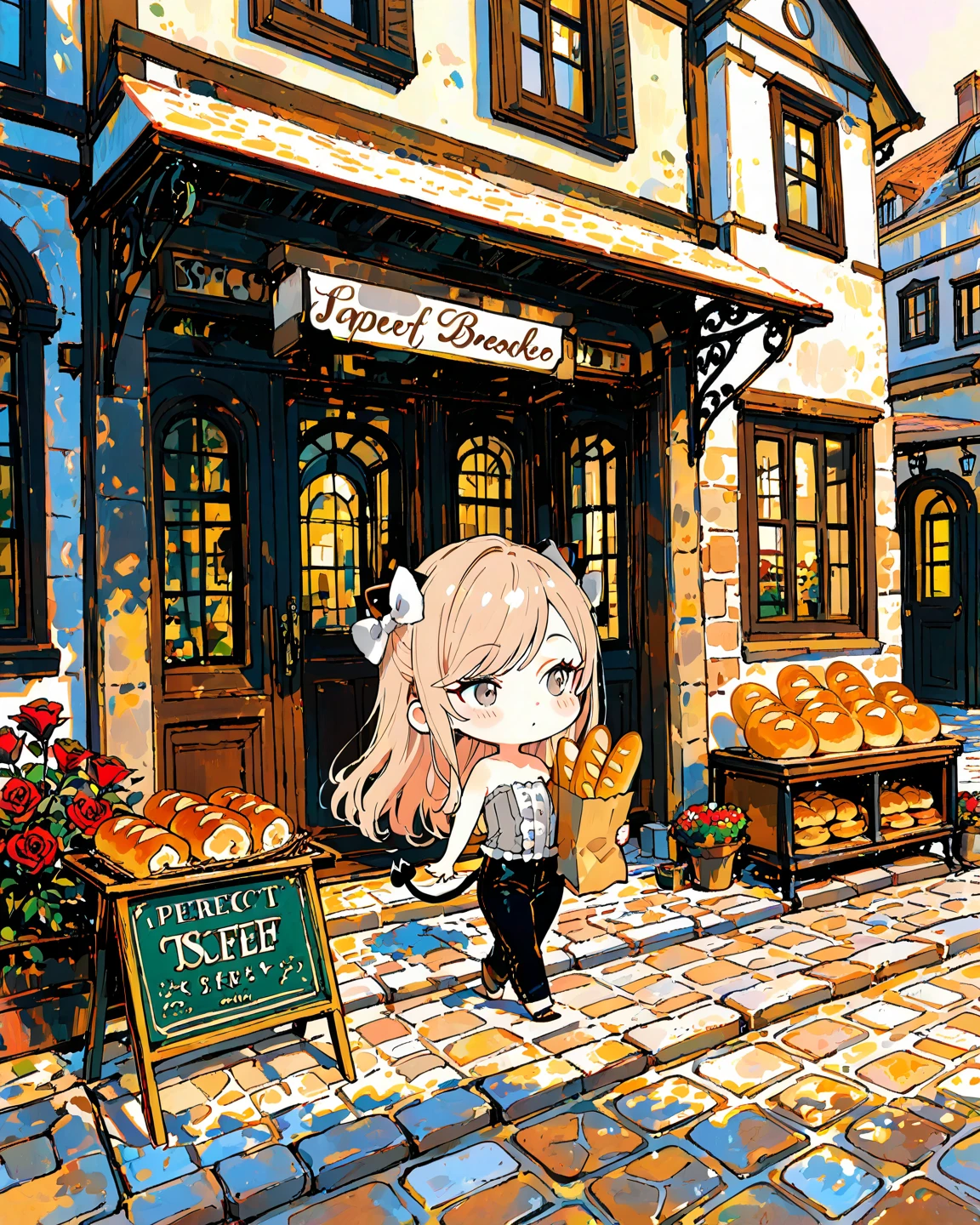 Photorealistic、Highest quality、Highest Resolution、Highest quality、８Ｋ、cute女性、Beautiful Face、One beautiful woman、Light Hair Color、cute、beautiful、Stylish cafe、lunch、pasta、pastaを食べる、