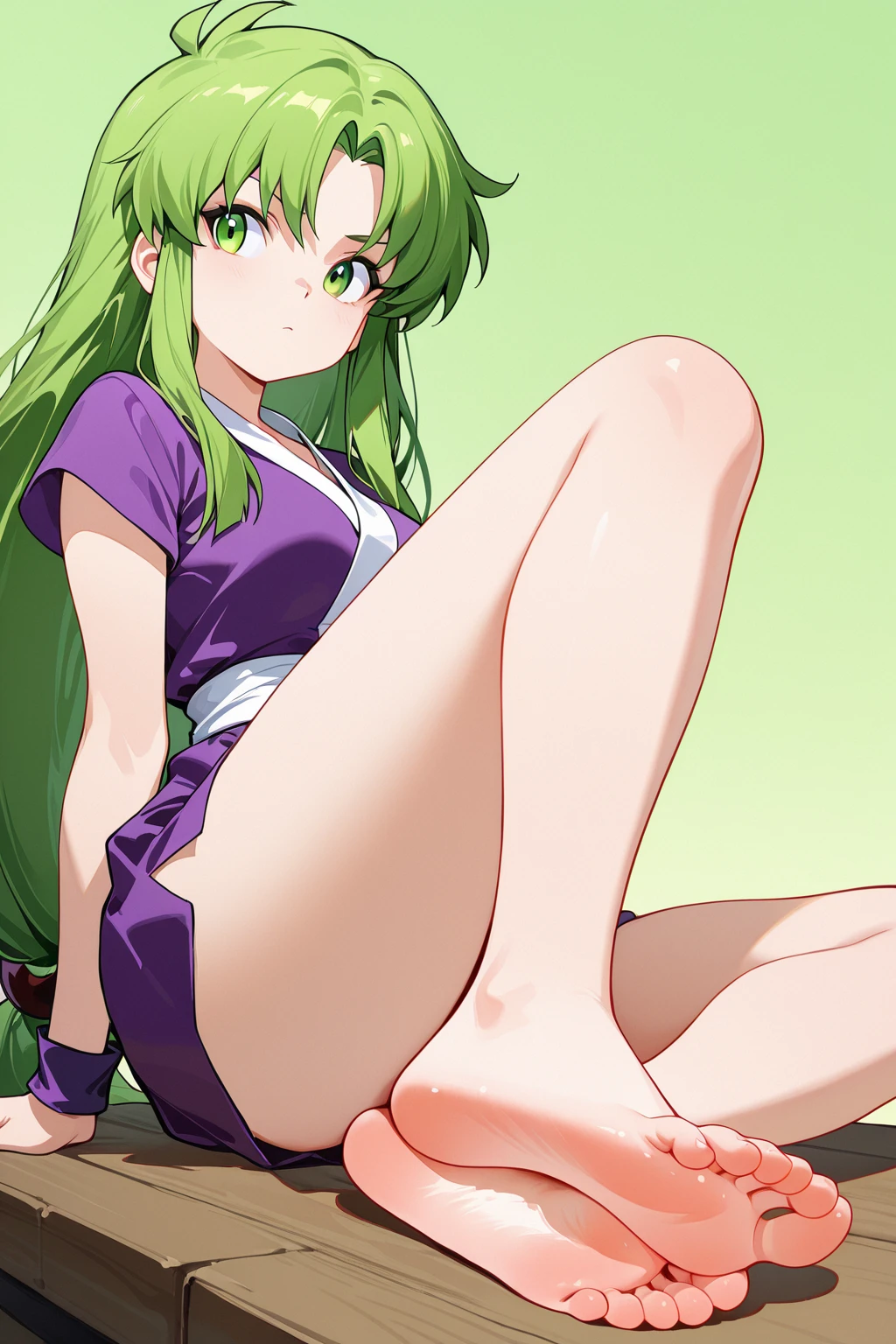 green hair,green eyes、very angry、tears、blush、(collar),(lead)、elementary school girl、((flat ?????))、large bulging ???????、((big pink ??????,))、(((squat, spread your legs)))、(((10 years old)))、lolicon、 body shape、With a big head 、thin legs、low length、((shining outline))、(((stadium full of spectators)))、((blue sky))、(((????????? from ?????)))、FUTANARI、((????? ?????))、((Very surprised face))、((White ????? comes out of ????? 1：5))、no ball、Open your