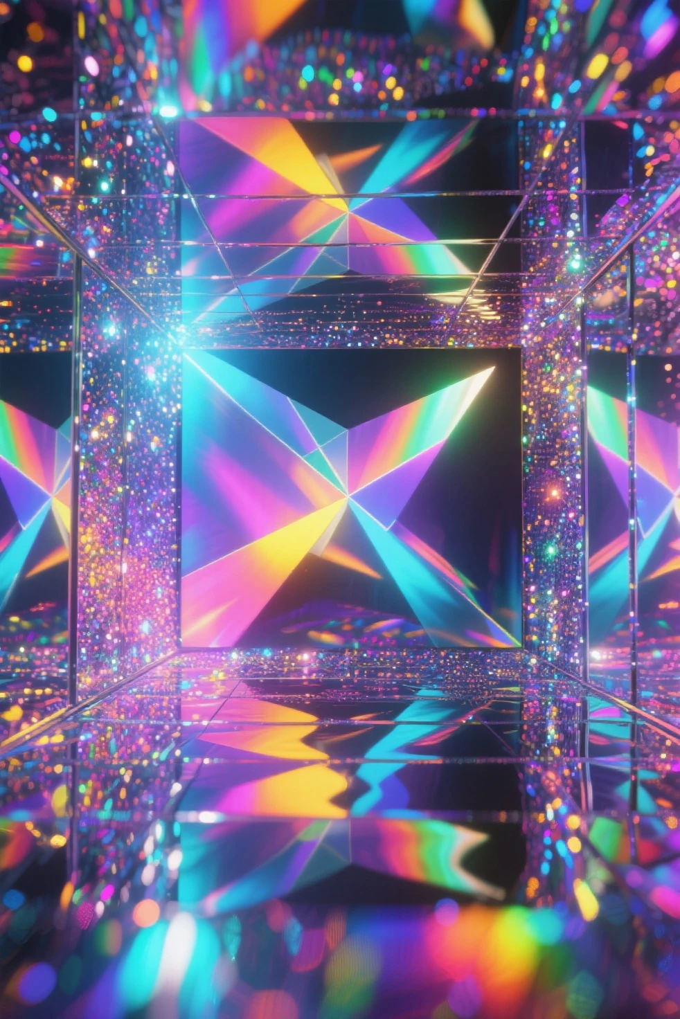 The Void，universe，Purple crystals，magic