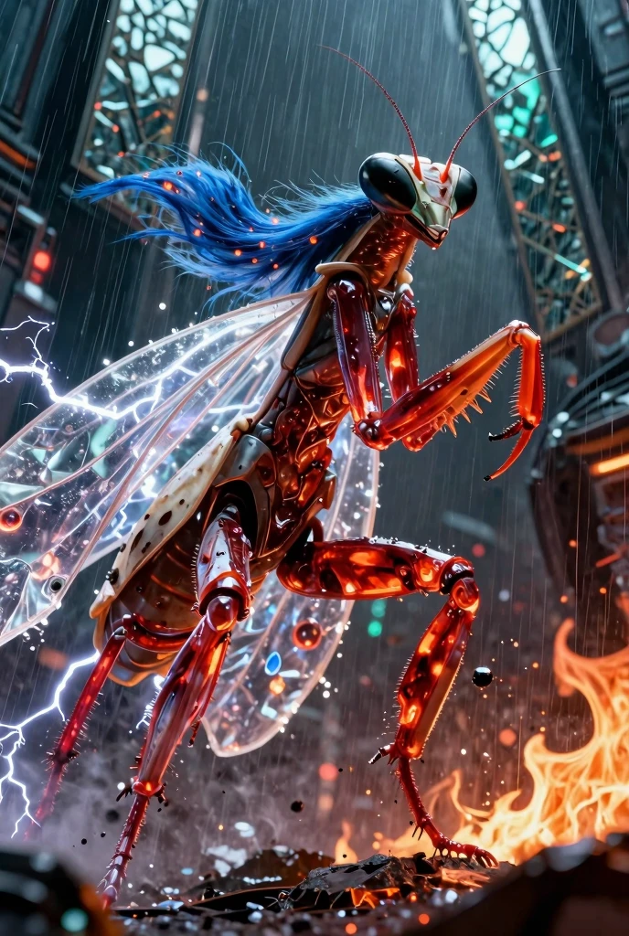 Anime style,battle  girl up to sky,(Gooey milk on my clothes,all over face and body,Face full of gooey milk),black battle ,float and fly in the air,mechanical cat ears shaped headgear,big breasts,