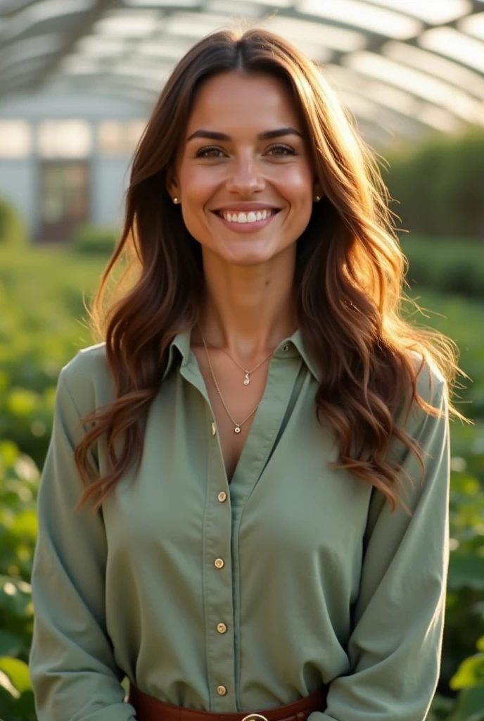 smiling, happy, beautiful brunette, sitting at an office desk, smiling wearing a pretty yellow dress with flowers on, large office with computers, very detailed, 40 years, innocent face, long hair, natural wavy, blue eyes, high resolution, masterpiece, best quality, intricate details, highly detailed, sharp focus, detailed skin, realistic skin texture, texture, detailed eyes, professional, 4k, charming smile, shot on Canon, 85mm, shallow depth of field, kodak vision color, perfect fit body, extremely detailed, foto_\(ultra\), photorealistic, realistic, post-processing, maximum detail, roughness, real life, ultra realistic, photorealism, photography, 8k uhd, photography, busty