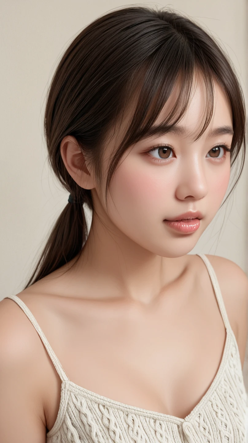 (masterpiece:1.3), high resolution, ultra detailed, extremely detailed CG unity 8k wallpaper, realistic, photo-realistic, RAW photo, beautiful detailed face, pale skin, realistic glistening skin, detailed cloth texture, detailed hair texture, Perfect body, Beautiful Face, accurate, Anatomically correct, Highly detailed face and skin texture, natural neck length, (beautiful hands), (fair skin:1.1), (well-aligned teeth:1.1), (Sweaty skin:1.2), baby face,
BREAK, 
Detailed eyes, symmetric eyes, Light Brown eyes, Double eyelids, Thin eyebrows, (Glossy lips:1.4), ((A face with waiting for a kiss:1.2)), (blush:1.1), (A sparkling small hair accessory:1.1), 
BREAK, 
(A classy and Cute woman1.3), (, , , navel:1.2), 
BREAK, 
medium large breasts, slender figure, firm abs, 
((updo hairstyle, Dark blonde hair, wavy hair, long hair, asymmetric bangs:1.2)),  (cowboy shot:1.2), (looking at viewer), From above, 
BREAK, 
((Sitting side by side on the backseat of a flying helicopter)), (((A view of Tokyo outside the window at Night:1.3))),