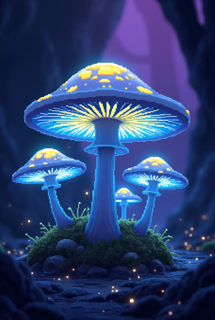 Bioluminescent Mushroom --auto