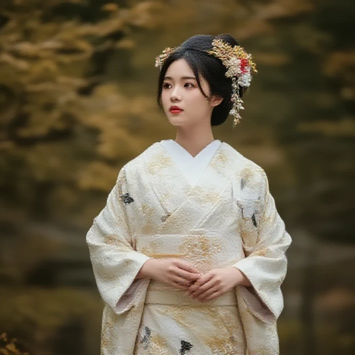 Woman in a kimono v2