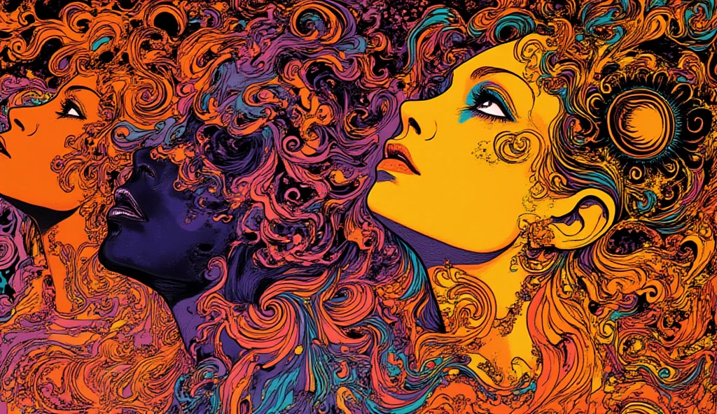 Create a cover for an album with a restart theme