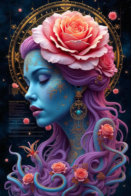 ((Best quality, 8k, Masterpiece :1.3)) beautiful woman: 1.3, handsome face, leaning her ass against another woman's ass, saturated colors, psychedelic image, , mandala, fractral, costume, tattoo, painted body, wedding outfit, body tilted forward, art similar to Alex Grey's art, lots of color saturation, vortex, ultra realistic, planet earth, galaxy, with lots of lighting,  shading and contrast, RPG, mage, realistic eyes, green iris, 3D depth, melting --auto --s2