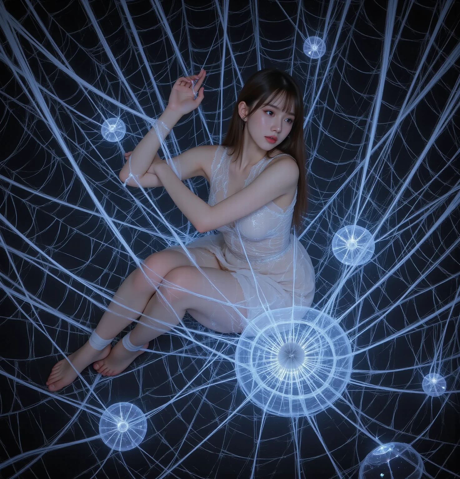 蜘蛛の巣に落ちた女 FLUX v1.0