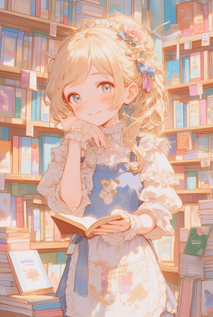 anime girl reading a book in bed with lights on, young anime girl, anime visual of a cute girl, anime art wallpaper 4 k, anime art wallpaper 4k, anime picture, anime art wallpaper 8 k, cute anime girl, anime wallpaper 4k, anime wallpaper 4 k, anime illustration, anime style 4 k, anime aesthetic, high quality anime artstyle