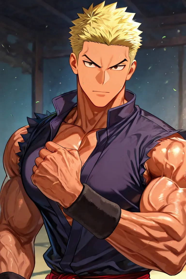動漫風格男性角色生成