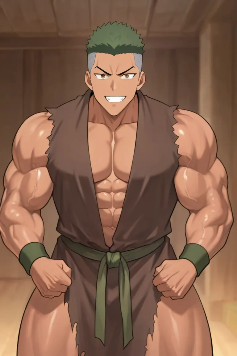 肌肉武僧動漫角色生成器