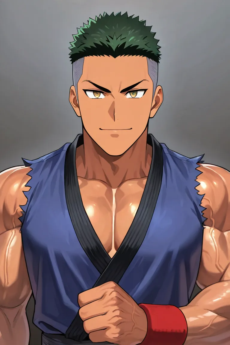 動漫風格男性角色生成