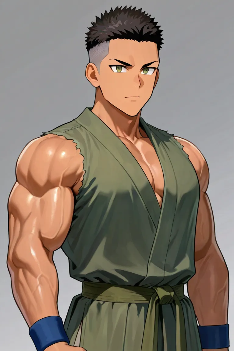 動漫風格男性角色生成