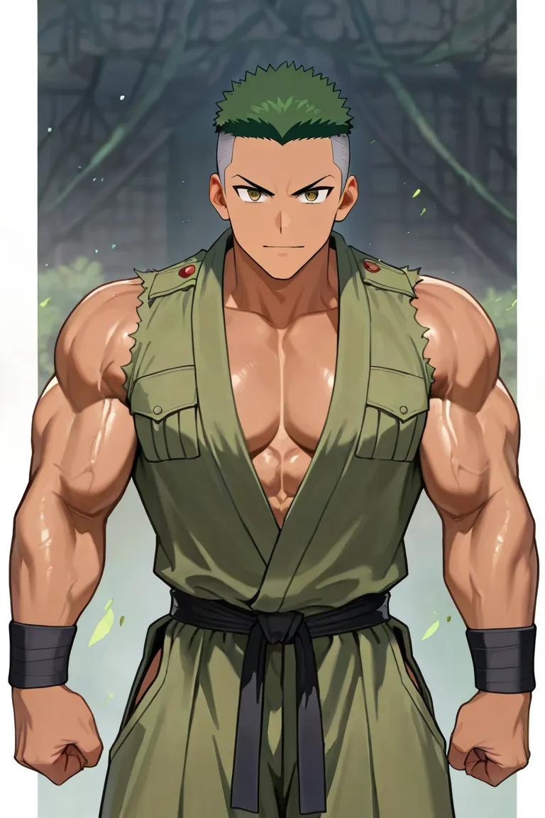 肌肉武僧動漫角色生成器