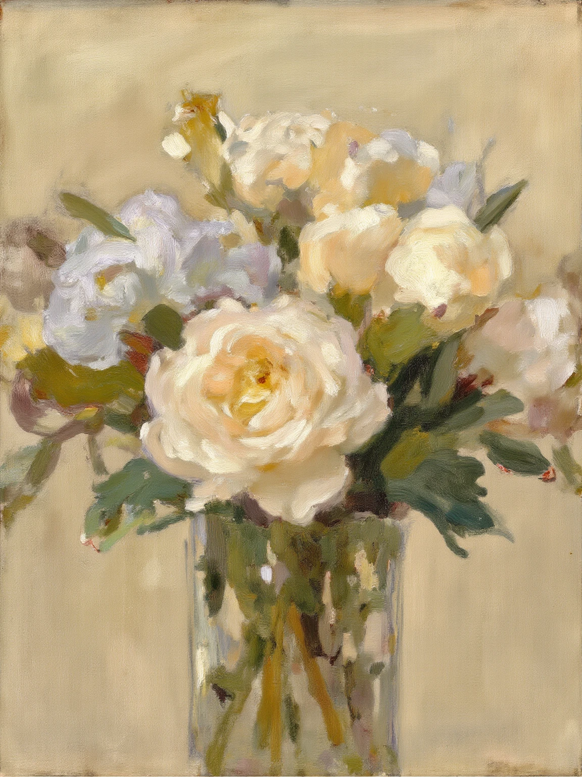 masterpiece,Highest quality, Little rabbit,Cute and beautiful, null,Flower Field,delicate, Very complicated,Glowing Flower, Highest quality, High resolution,