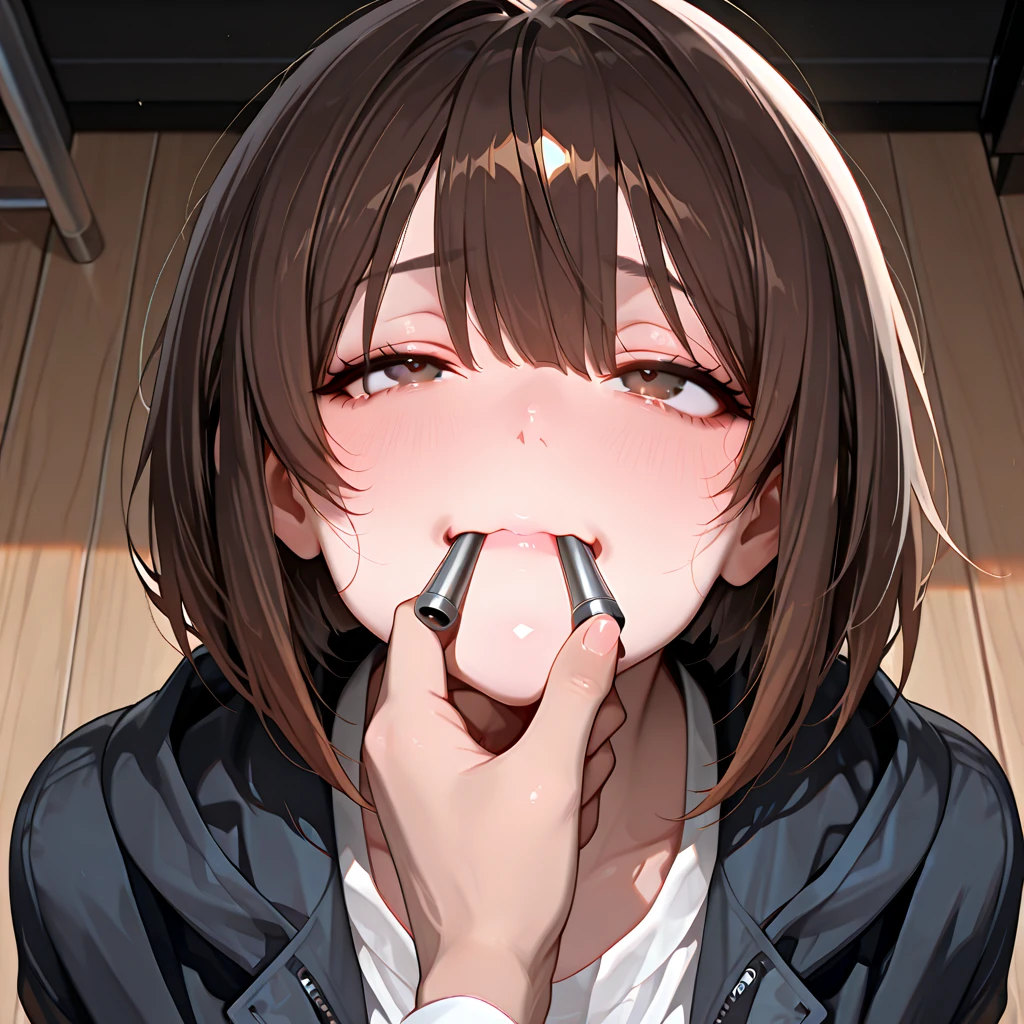 Sexy  ochako uraraka in just black thigh highs  izuku's  