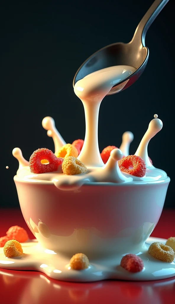 A woman with her  full of milk
