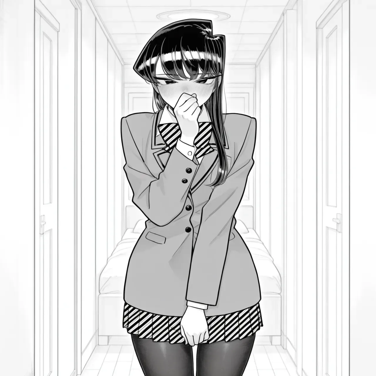Komi Shouko - Oda Tomohito (Manga Style) Illus(ch200-400)
