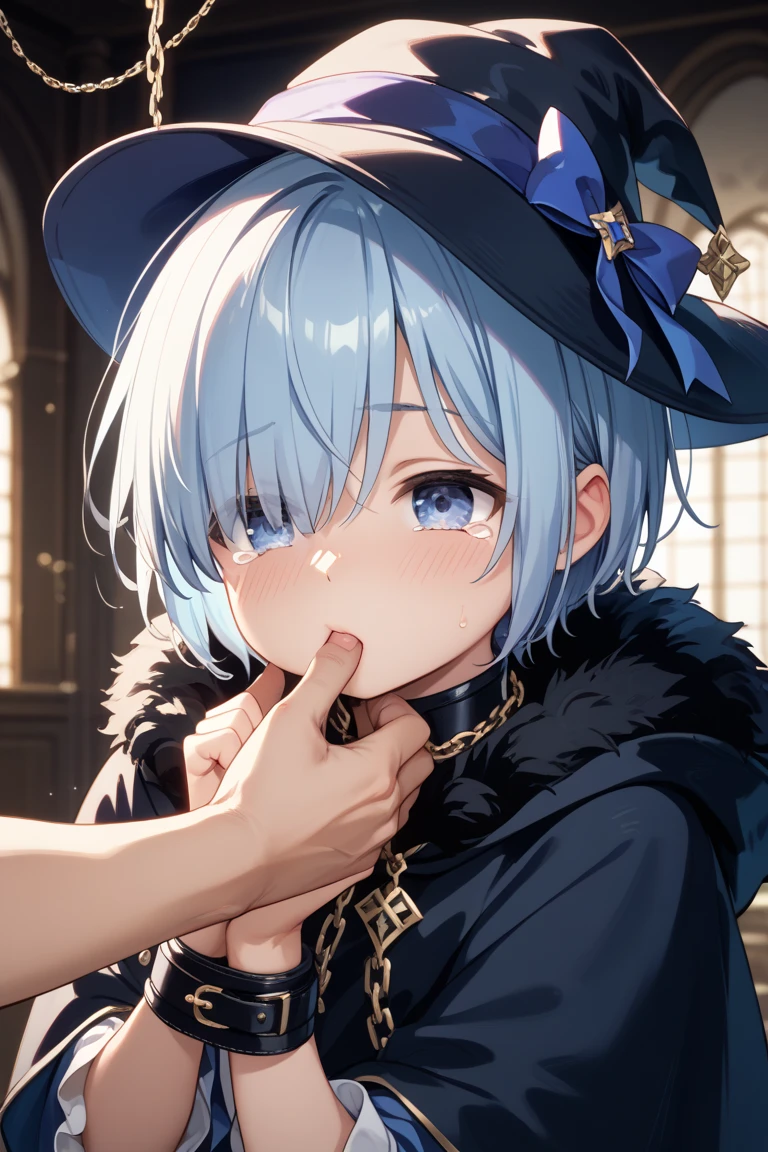 （Dark environment：0.8），杰作，hight quality，Abstract resolution，digital paintting\（artworks\），By Dagasi，Yupa，Kiyosan，（drak，Fluffy fur，charactor focus：1.1），，bobhair，sportrait，Bright eye，the panorama，Character focus。（detailedbackground：0.7），独奏，，Furry dragon，Long ，Male focus，The human，（Full Body Furry，Fluffy tail，Blue fur，blue-eyed，Gray hair：1.2），（a cloak：1.2），（interiors，night，citadel，：1.1）sexly