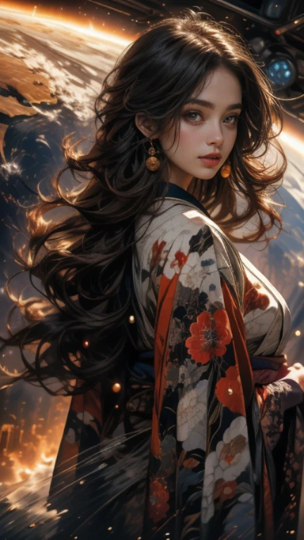 Anime girl with long black hair and white dress with red roses, Guvez, Guvez on pixiv artstation, Detailed digital anime art, beautiful anime girl, Guvez on artstation pixiv, anime style 4k, guys, beautiful anime pictures, Detailed picture of anime girl, beautiful anime woman, Detailed anime art