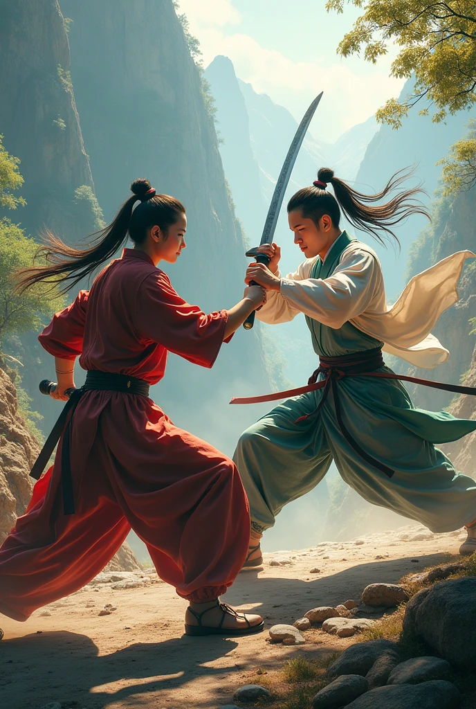 Rui Wen fights against Asso