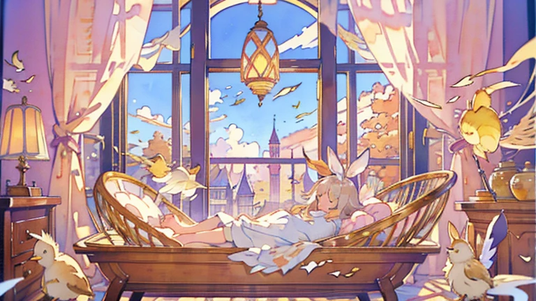 （masterpiece，best quality），my own, The Beast, , (适合任何Pillow背景的光影））, 穿着pajamas可爱女孩在Pillow上摆姿势 ，pajamas，Nature,, (blush),a smile，Pillow头,（很多Pillow），Soft cushion，（canopy bed），Soft pillow quotation，（Pillow损坏），很多Pillow，（ rubbing），（（Pillow驼峰）），（Pillow），（A tail），，（粉色Pillow），（Love around the protagonist），Steam，（Pillow头），（），（豪华Pillow），（Pillow），（palace），（Palace bedroom），（Pillow），柔软的Pillow，，（Classical European style bedroom ），（excited，shy person，Lack of expressiveness，），，pillow ,my,tiger tail,tiger ears,Tiger pattern，，Sweat，，Sweaty，Body swing，身体Shaking lines，Shaking lines，best quality, masterpiece, ((Maximum resolution)), artwork, ，,,(Interior of the palace),(In the bedroom at night),(Deluxe Rococo Canopy King Bed),On a big and spacious bed,(the 女孩 is lying on the bed),Before bedtime,,,Luxurious curtains with ornate ruffles and ribbons surround the bed,((((There are many pillows piled on the bed)))),Detail of Quilt,Detailed bed sheets,Ruffled Bed Skirt,Deep Bed,Background with depth,pajamas , ((((大量的Pillow))))，peeing，squatting，water,,Shaking lines，wetting pillows,Flowing liquid，Violent body shaking，剧烈Shaking lines，详细的软Pillow,,（女孩正躺在许多柔软的Pillow上,周围有许多Pillow），(Pillow上有液体），Sweat，saliva，Splashing ，Pillow上和床上有水迹,ArIn,