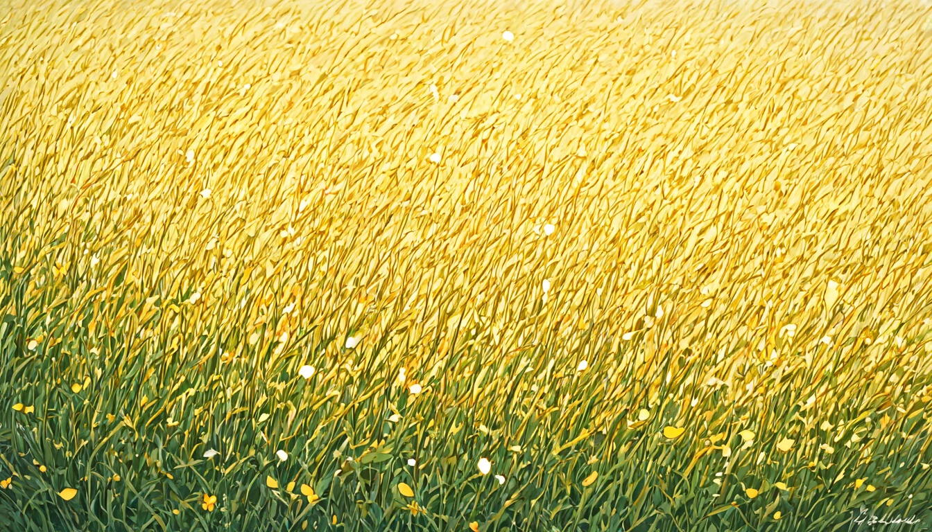 arafed field of green grass with a blue sky in the background, wheat fields, wheat field, i see fields of green, vast wheat fields, immense wheat fields, verdant green fields, wheat field behind the house, tall acid green grass field, on the vast wheat fields, high grain, in a large grassy green field, green field, empty wheat field, scenery,wallpaper,wheat,4k, masterpiece, original art, beautiful lighting, light streams, caustics,lilypads, zeiss, sigma, photography, canon 5d