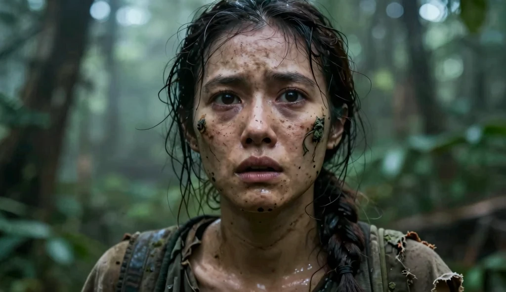 (A plain white short sleeved, very half zip, soiled gym uniform:1.7)、(A large, dirt-stained, white, square collar: 1.6)、(Red clay ground:1.5)、My hair is wet and messy、(Beautiful Japanese woman covered in dirt:2.0)、Highest quality, masterpiece, Ultra-high resolution, Photorealistic, Raw Photos,Detailed face,(Muscular woman:1.4), (Fastener open: 1.8), (Upper body zoom up:1.0),(Everyone wears the same clothes:1.0), (buruma: 1.8), All members are super beauties, (A beautiful Japanese woman is doing push-ups while sweating: 1.7), (Hair tied up: 1.4), (Exhausted expression:1.5), Bright photo, (My whole body is soaked with sweat: 1.3), (Covered in mud: 1.4)