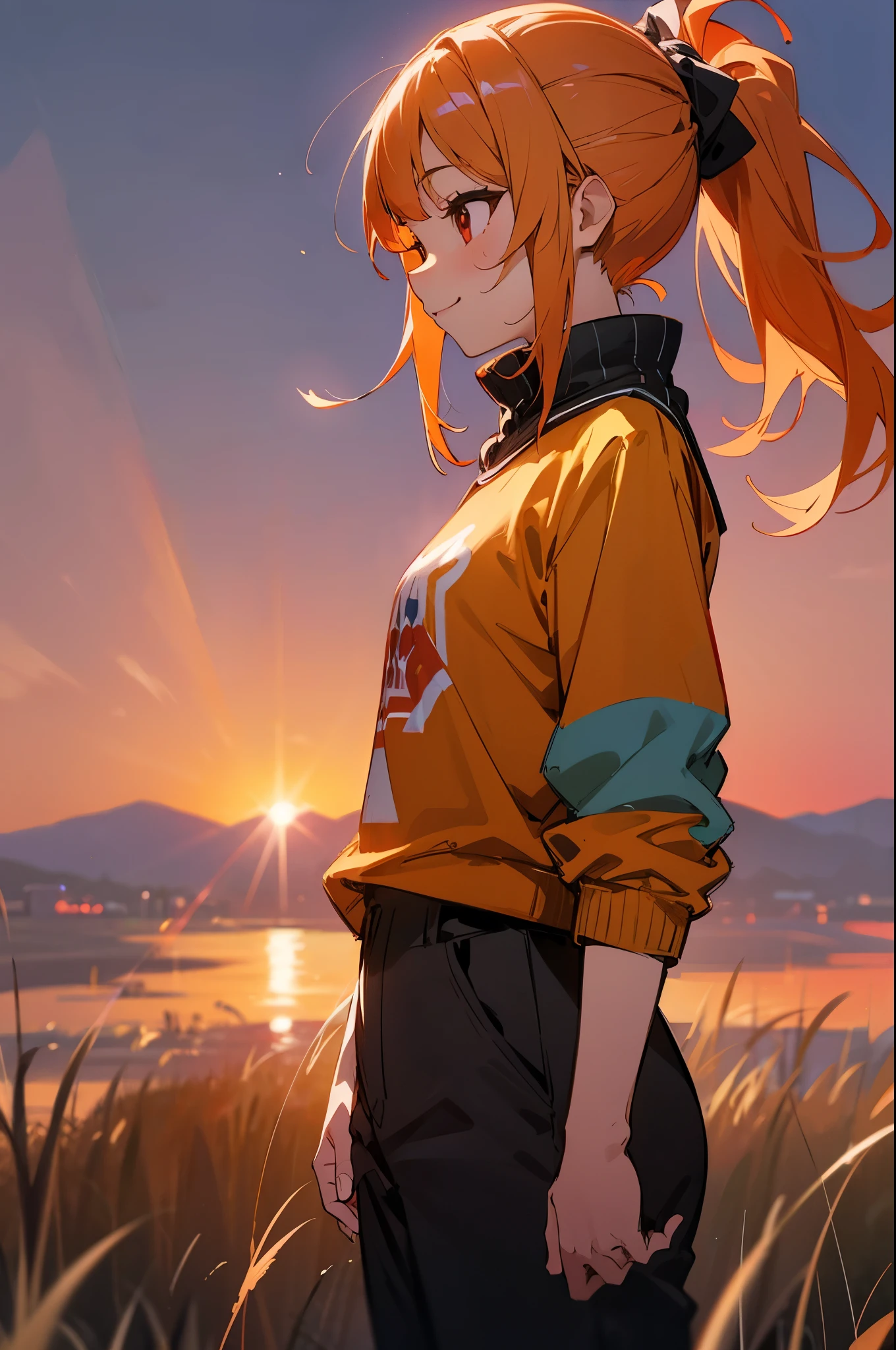 itsukinakano, Itsuki Nakano, bangs, blue eyes,Ahoge, Redhead, star \(symbol\),hair ornaments, star hair ornaments,happy smile, smile, Open your mouth,Short braided hair,Long Hair,ponytail,red oversized hoodie,Shorts,White pantyhose,short boots,(Great Laugh:1.1), (Open your mouth:1.1), Sun glare, Bokeh, Written boundary depth, blurred background, Particles of light, Strong winds, (Heart Particles:1.1)
break outdoors,In town,City Street,Building district , 　　　　　　　　　　　　　break looking at viewer,whole body, (Cowboy Shot:1. 5), break (masterpiece:1.2), highest quality, High resolution, unity 8k wallpaper, (shape:0.8), (Beautiful details:1.6), Highly detailed face, Perfect lighting, Highly detailed CG, (Perfect hands, Perfect ),