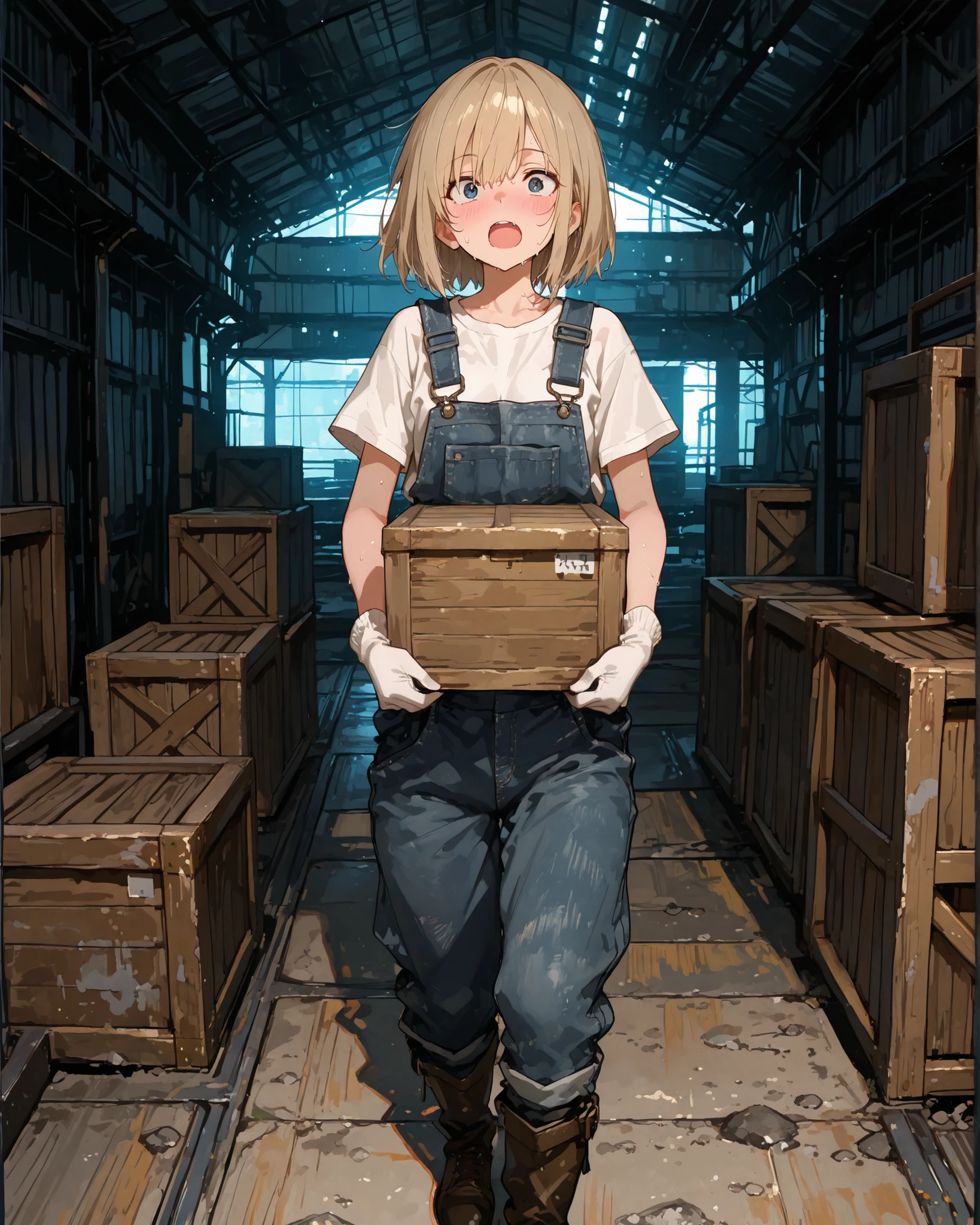 One NPC character, female, is the younger sister of the inventor. Place in the inventor's house, sick with a curse.