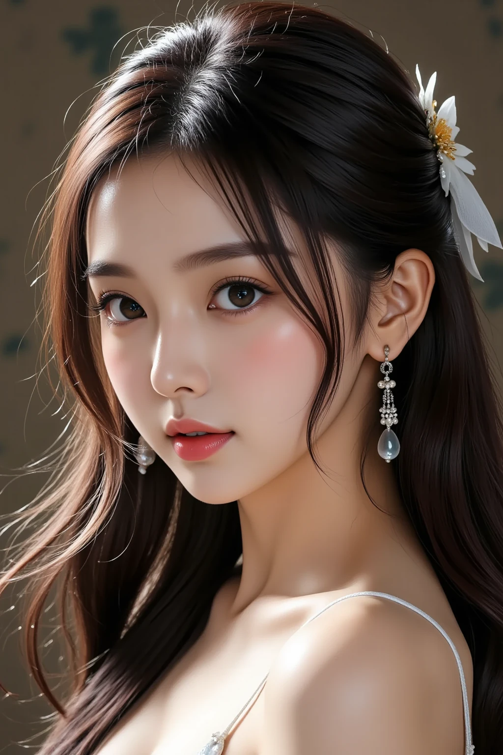 (masterpiece:1.3), (8k, Photorealistic, Raw photo, Best image quality: 1.4), Japanese 、Take a full-body photo，gypsy，fortune teller，Black costume，Wearing a hood，crystal，Natural color lip，(Random Hairstyles:1.2)、Cleavage:1.2、Super detailed face、Attention to detail、double eyelid、Put your chest together、Sharp focus:1.2、Beautiful woman:1.4、Black Hair、highest quality、masterpiece、超A high resolution、(Photorealistic:1.4)、Highly detailed and professionally lit smile、