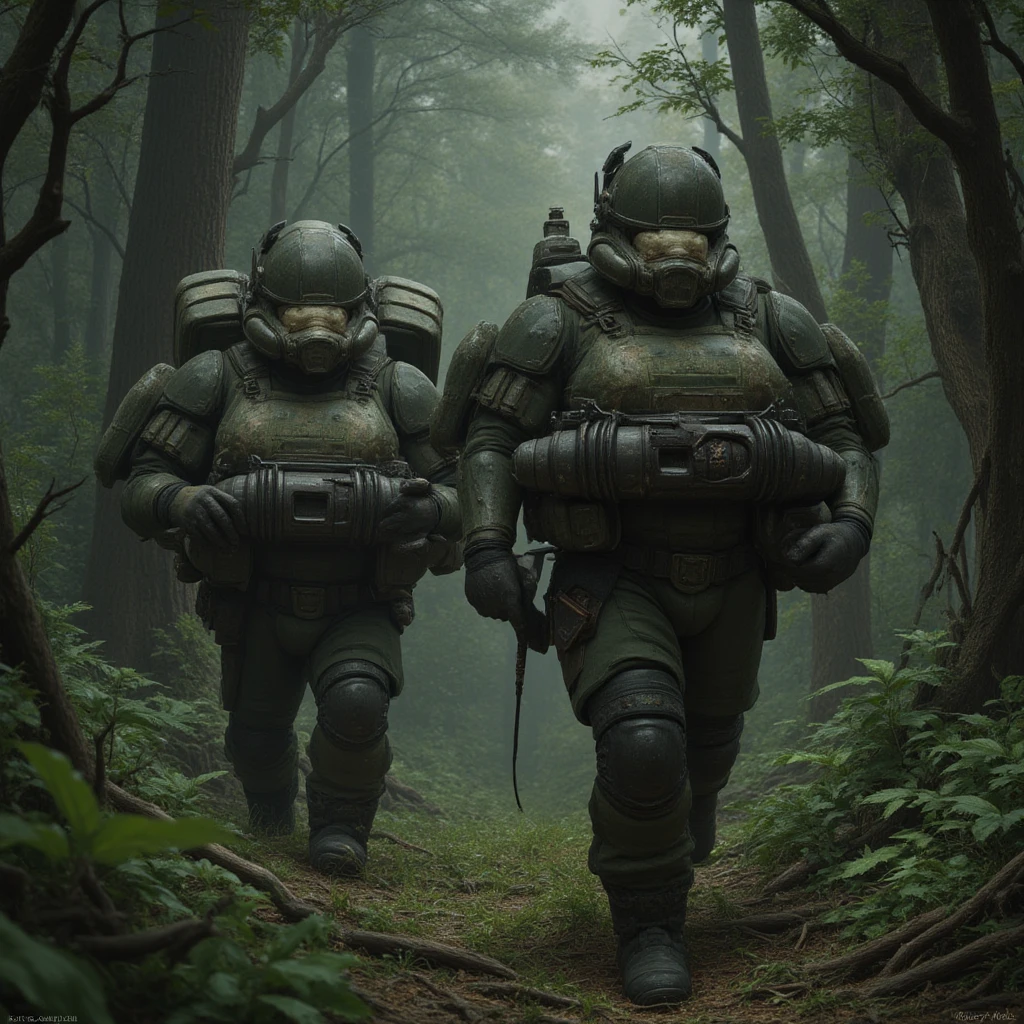 Fully  women grabbing each other, rear angle, Highly detailed RAW color Photo, Rear Angle, Full Body, of (female space soldier, wearing orange and white space suit, helmet, tined face shield, rebreather, accentuated booty), outdoors, (looking up at advanced alien structure, on alien planet), toned body, big butt, (sci-fi), (mountains:1.1), (lush green vegetation), (two moons in sky:0.8), (highly detailed, hyperdetailed, intricate), ((DAY TIME)), (lens flare:0.7), (bloom:0.7), particle effects, raytracing, cinematic lighting, shallow depth of field, photographed on a Sony a9 II, 50mm wide angle lens, sharp focus, cinematic film still from Gravity 2013, 