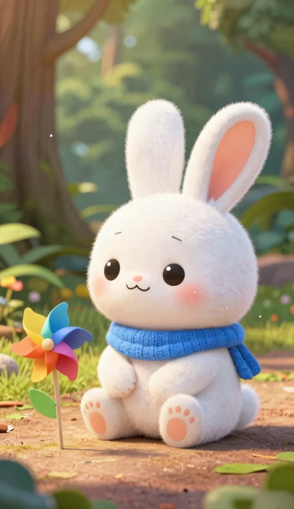 Close-up of cartoon animals wearing hats and scarves, Cute cartoon character, lovely digital painting, cute character, cute anthropomorphic bunny, cute 3 d render, adorable digital art, Cute! C4D, Cute cute, Cute detailed digital art, Cute cartoon, super cute and friendly, an animated character, edgBunny_Character, trending on cgstation