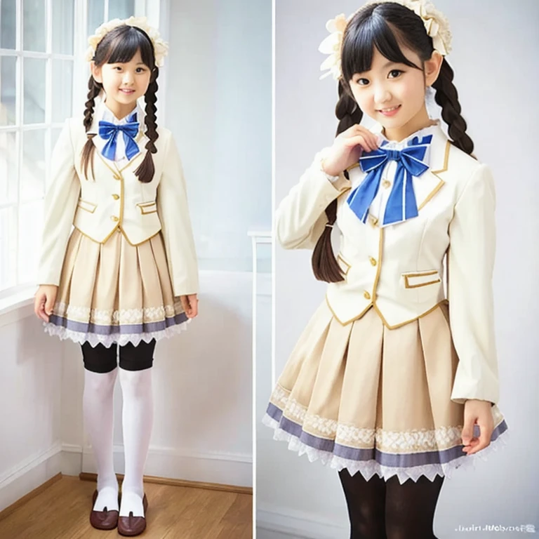 white school uniform V:0.1