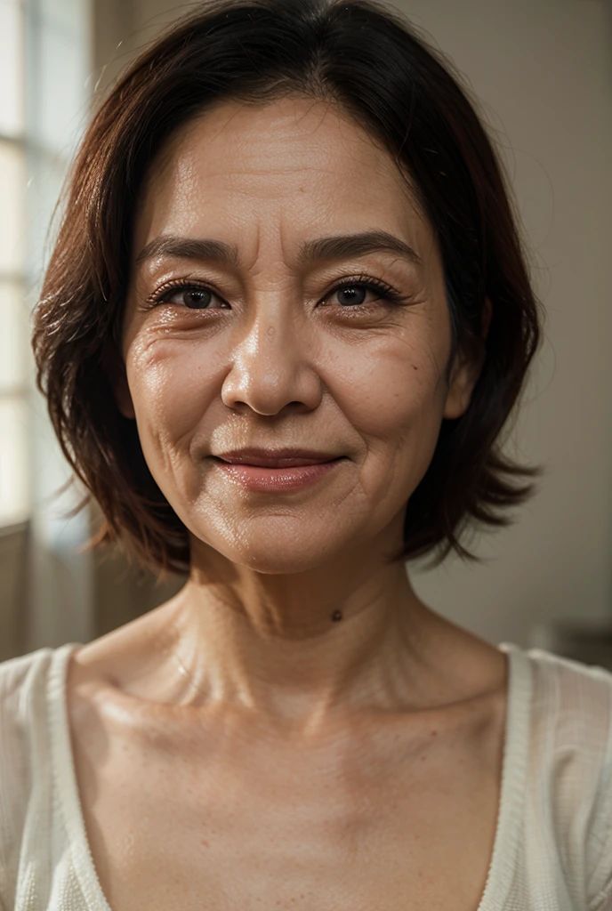  Background, gravure, facing front, ((Detained)), Fancy makeup, up of face, masutepiece, Best Quality, Ultra-detailed, Photorealistic, super detailed skin, Perfect , (1 japanese mature woman), (Solo), 95 years old, , Mature Woman Politician, glamor, A , Chromo-white skin, Looking at Viewer,