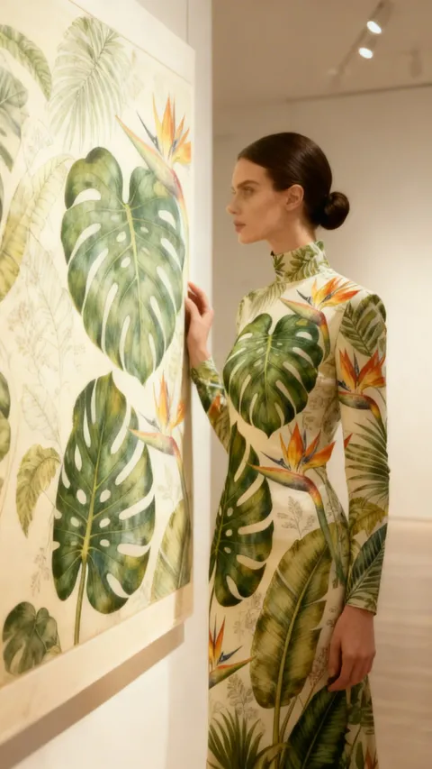 Wearing Tropical Botanicals