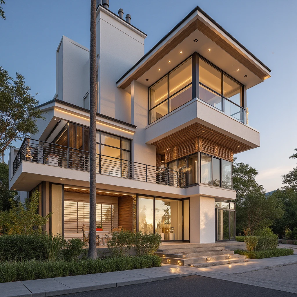 (masterpiece, best quality:1.2), 1house, climbing plants on the balcony,arafed modern house with a curved facade and a lot of windows, inter dimensional villa, architecture award winning, contemporary architecture, award winning contemporary, arhitectural shot, award winning architecture, exterior photography, architectural shot, ultra modern, award-winning masterpiece, award winning modern design, exquisite architecture, contemporary design, wide angle exterior 2022, contemporary house