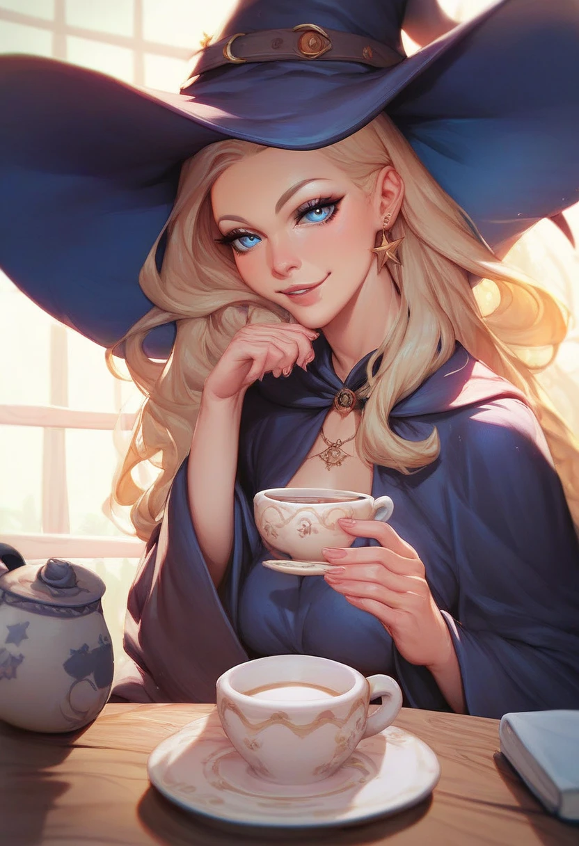 Create a coffee cup filled with a pirate ship inside, PICTURE REALISTIC.